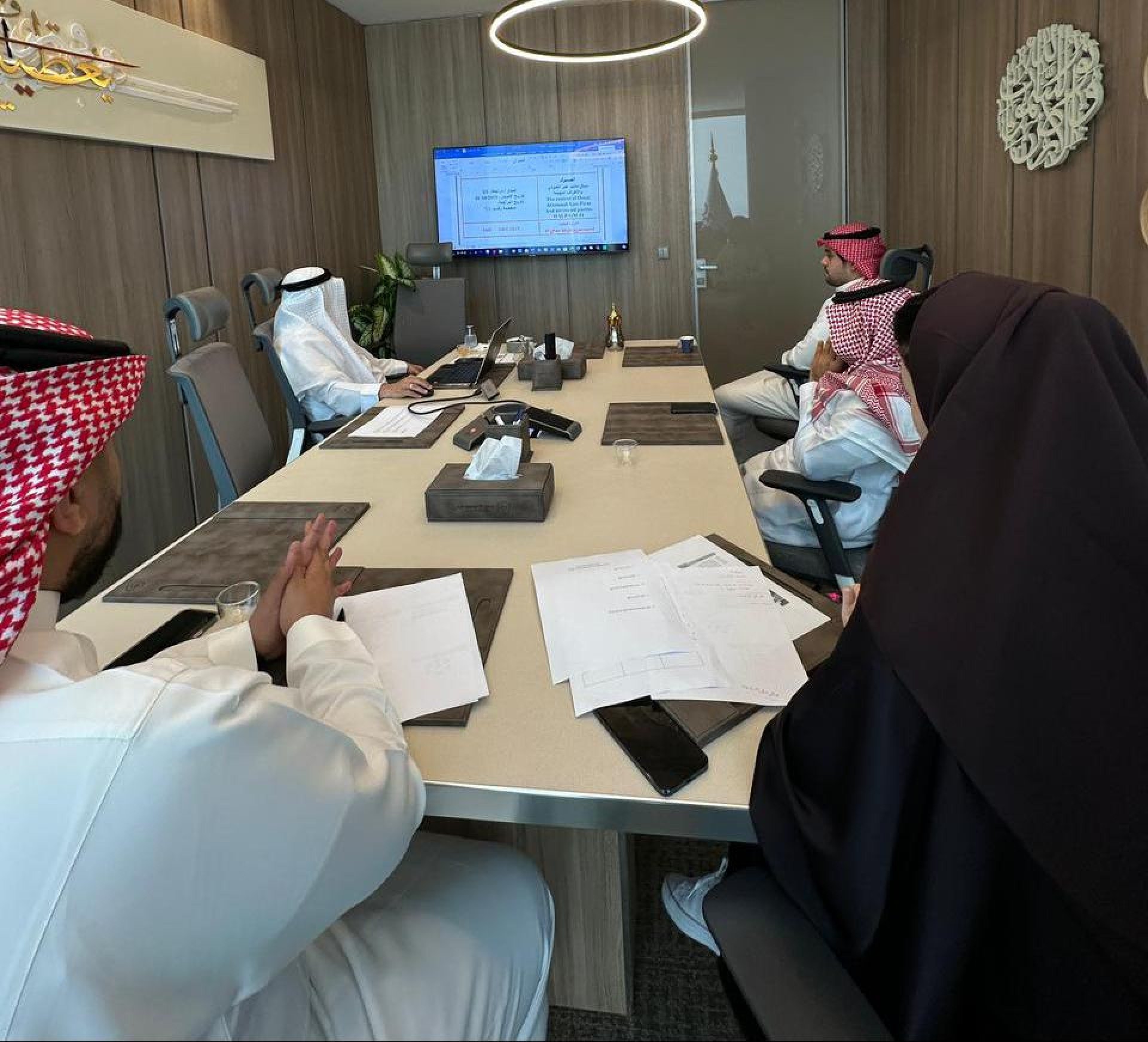 تدشين مشروع تأهيل مكتب عمر العمودي للاستشارات القانونية